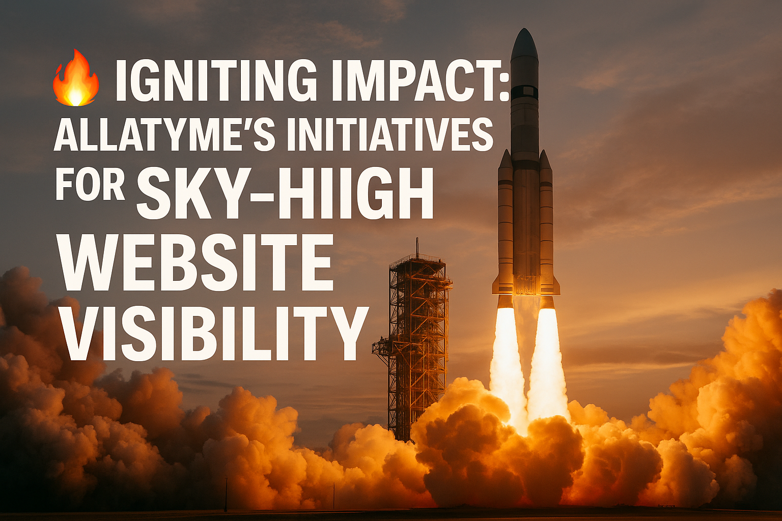 🔥 Igniting Impact: Allatyme’s Initiatives for Sky-High Website Visibility