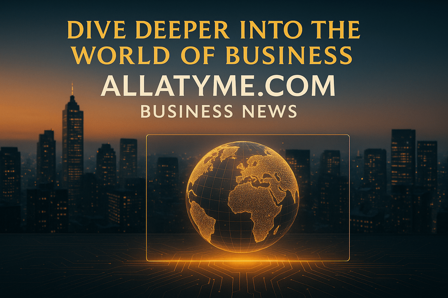 Dive Deeper into the World of Business with Allatyme Entertainment Business News